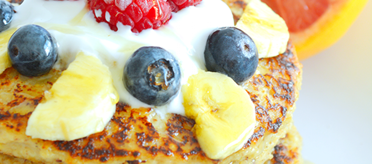 pancakes de yogurt y avena Postres Saludables